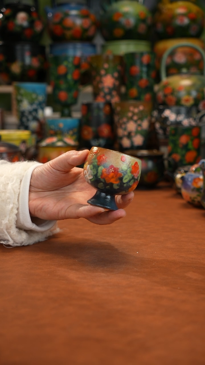 油画   釉下彩   杯子