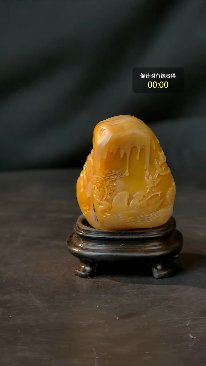 寿山石印石一物一拍