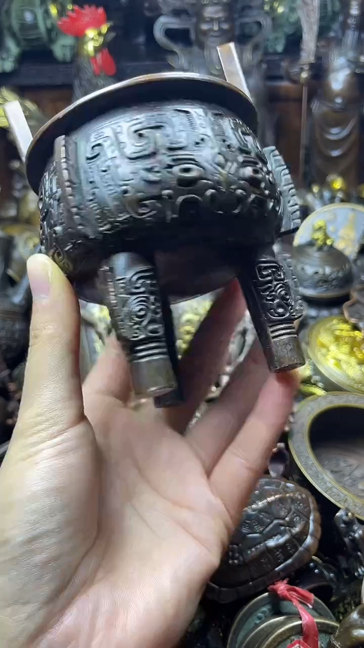 闪购链接，点击下单，有运费险，铜摆件