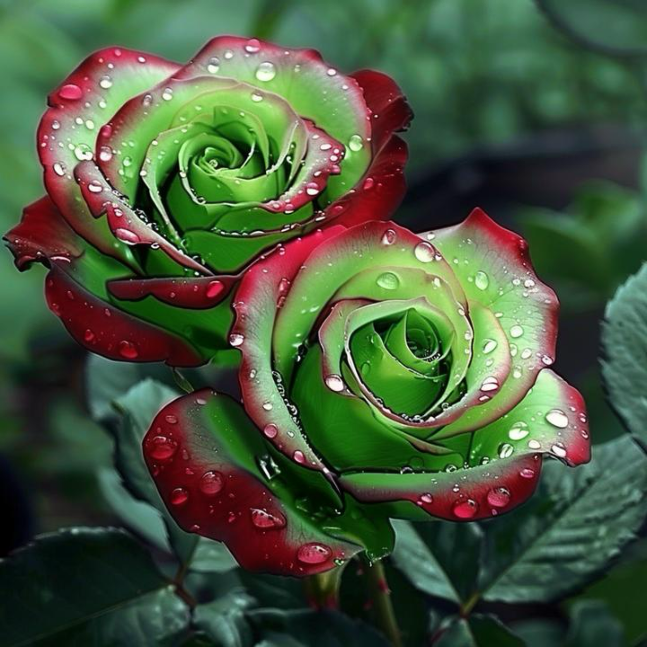 【苏格兰红绿】玫瑰花苗月季花苗盆栽地阳台庭院蔷薇花苗四季开花