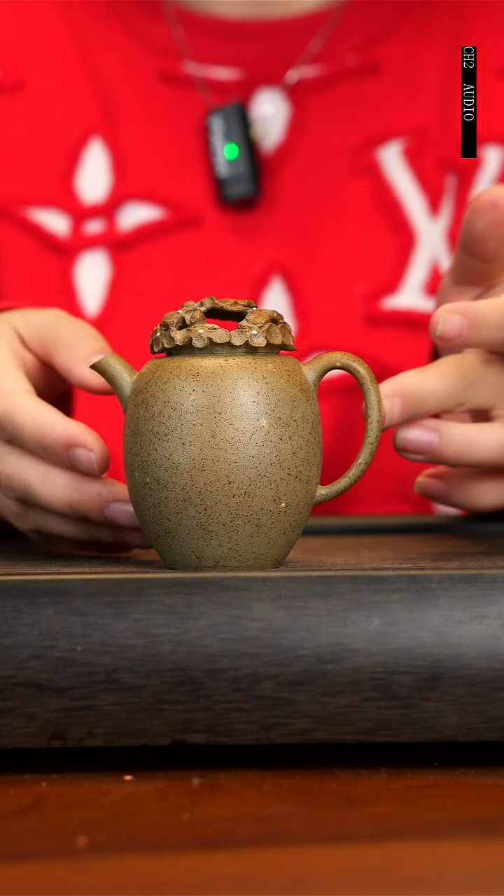 【闪购商品】紫砂茶壶本段泥柴烧繁花壶