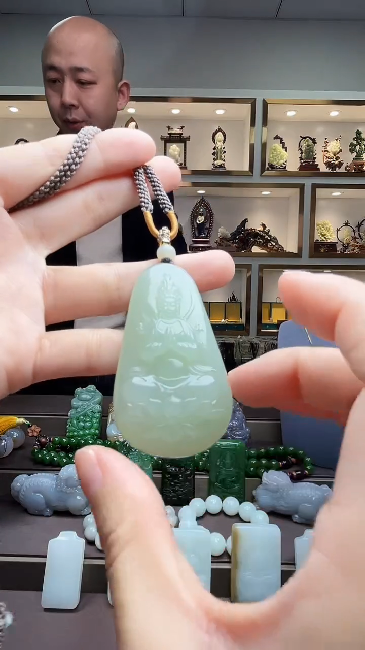 【闪购商品】和田玉颈饰未镶嵌苏