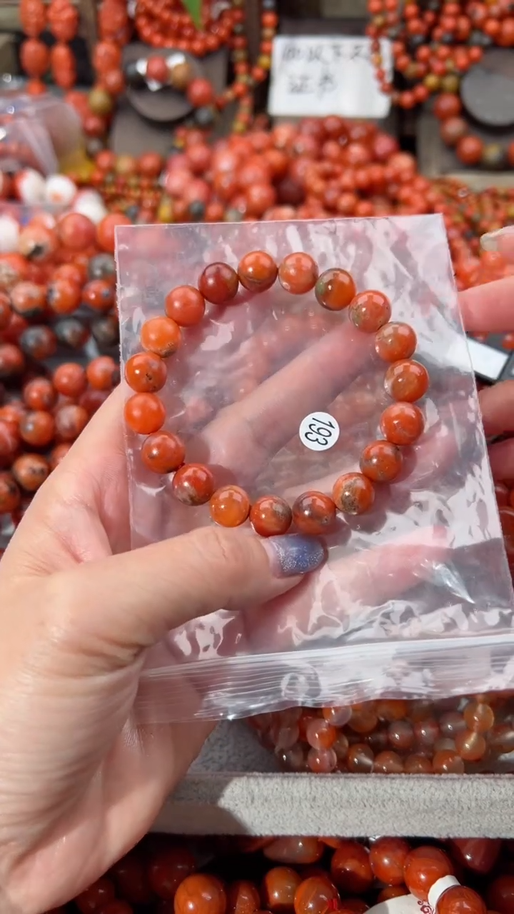 【闪购商品】南红玛瑙手串未镶嵌10+