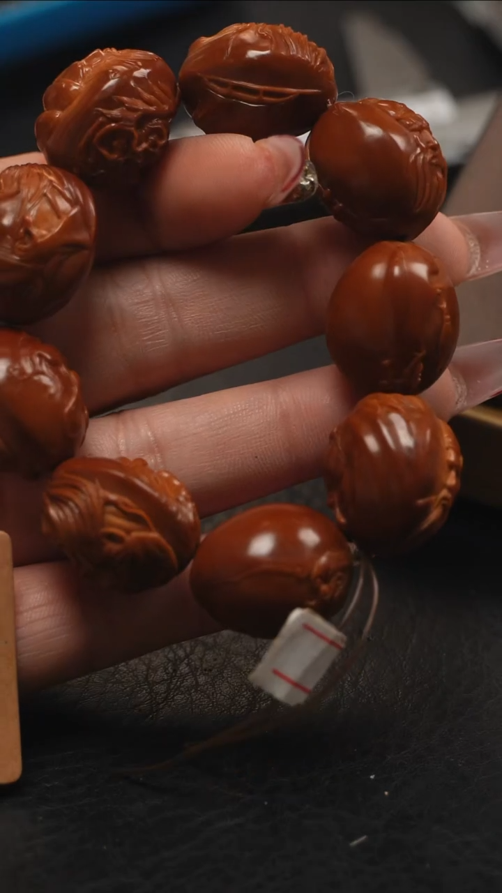 【闪购商品】橄榄核手串/手链橄榄核文玩作品