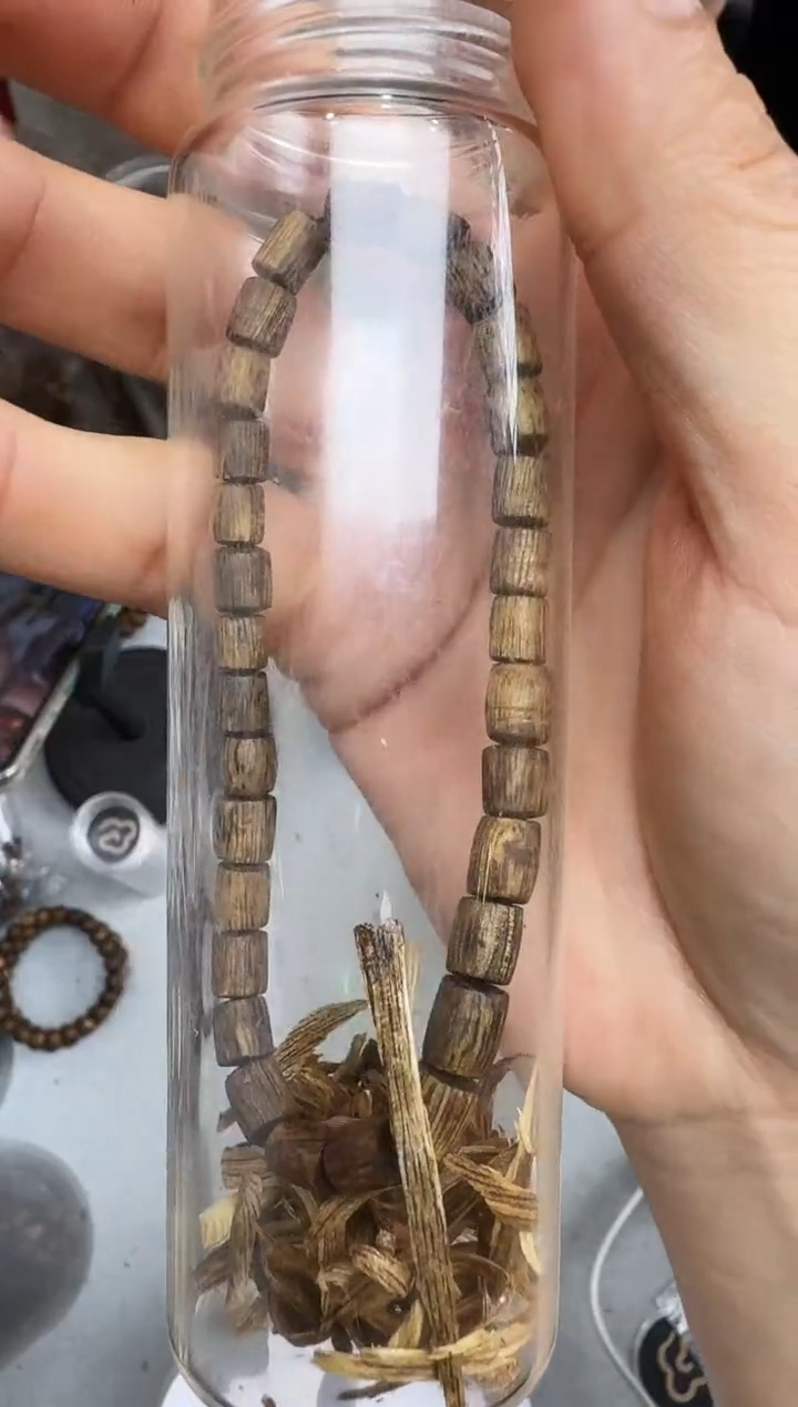 沉香沉香碎屑T05白棋随型桶静静沉香甄选多样性发一