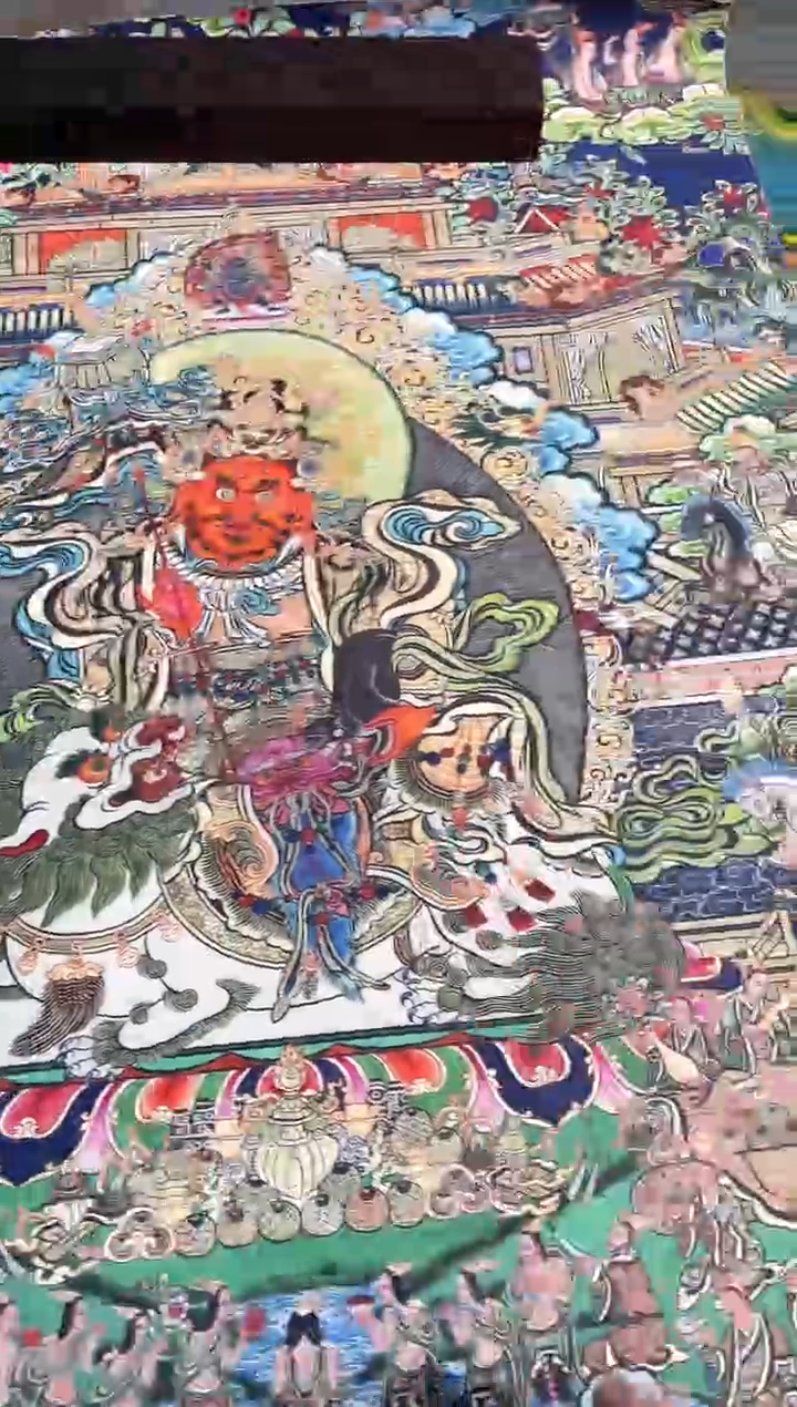 卷轴画天天的唐卡tk160