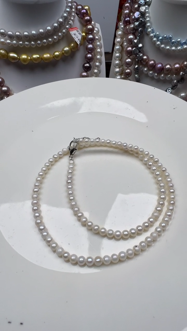 【闪购商品】淡水珍珠颈饰未镶嵌1