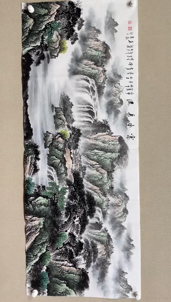 国画180*68 殷新建殷新建殷新建殷新建殷新建