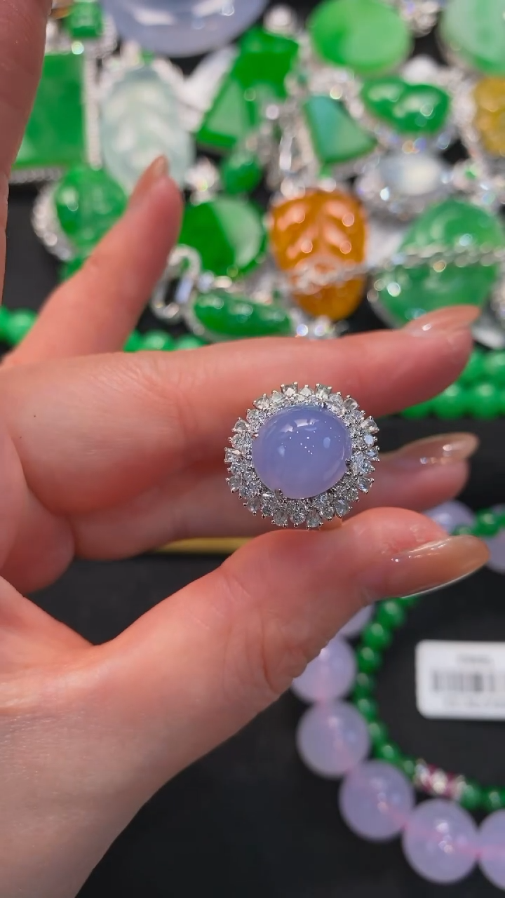 【闪购商品】翡翠颈饰未镶嵌戒指