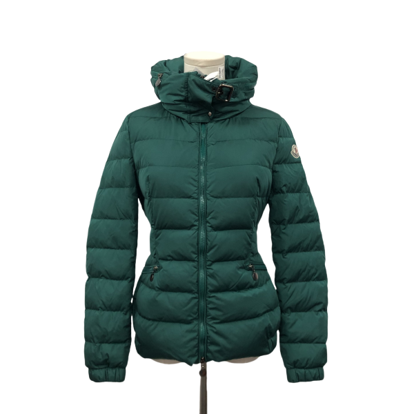 妃鱼/盟可睐/尼龙/羽绒服/95新/橙三25