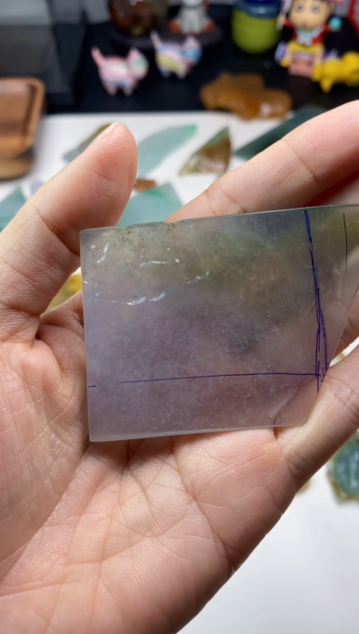 未镶嵌定制翡翠可*翡翠片料定制未镶嵌11.9-13
