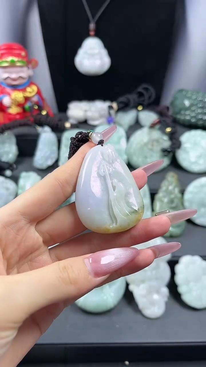 【闪购商品】翡翠颈饰未镶嵌悟道