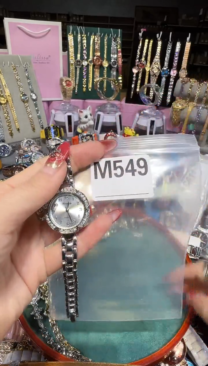 石英机芯不锈钢不锈钢直播定闪专用