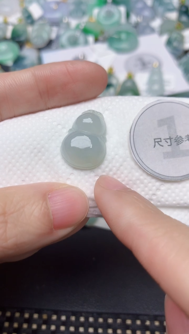 颈饰未镶嵌翡翠天然缅甸A货翡翠