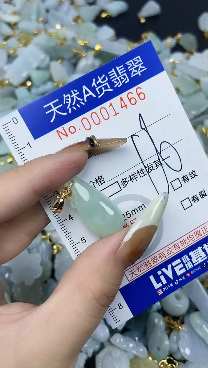 【闪购商品】翡翠颈饰未镶嵌天然A货翡翠