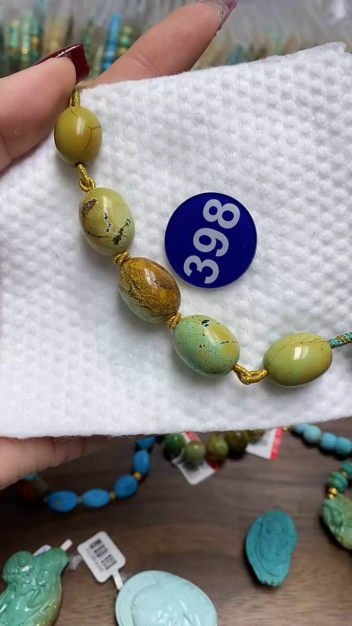 【闪购商品】绿松石项链未镶嵌398