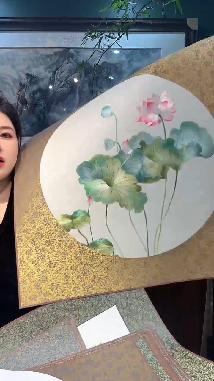 横款非遗苏绣手工刺绣软裱