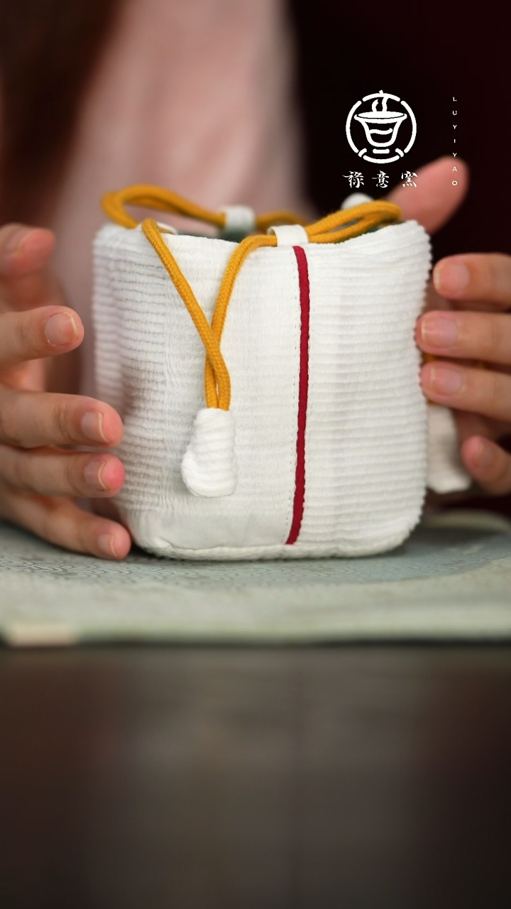 禄意窑棉质茶包白色