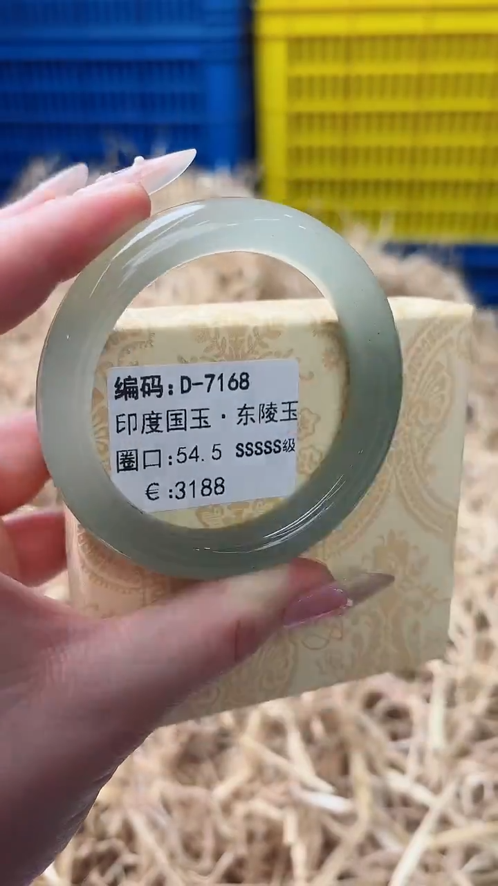 未镶嵌手镯石英质玉D-7168