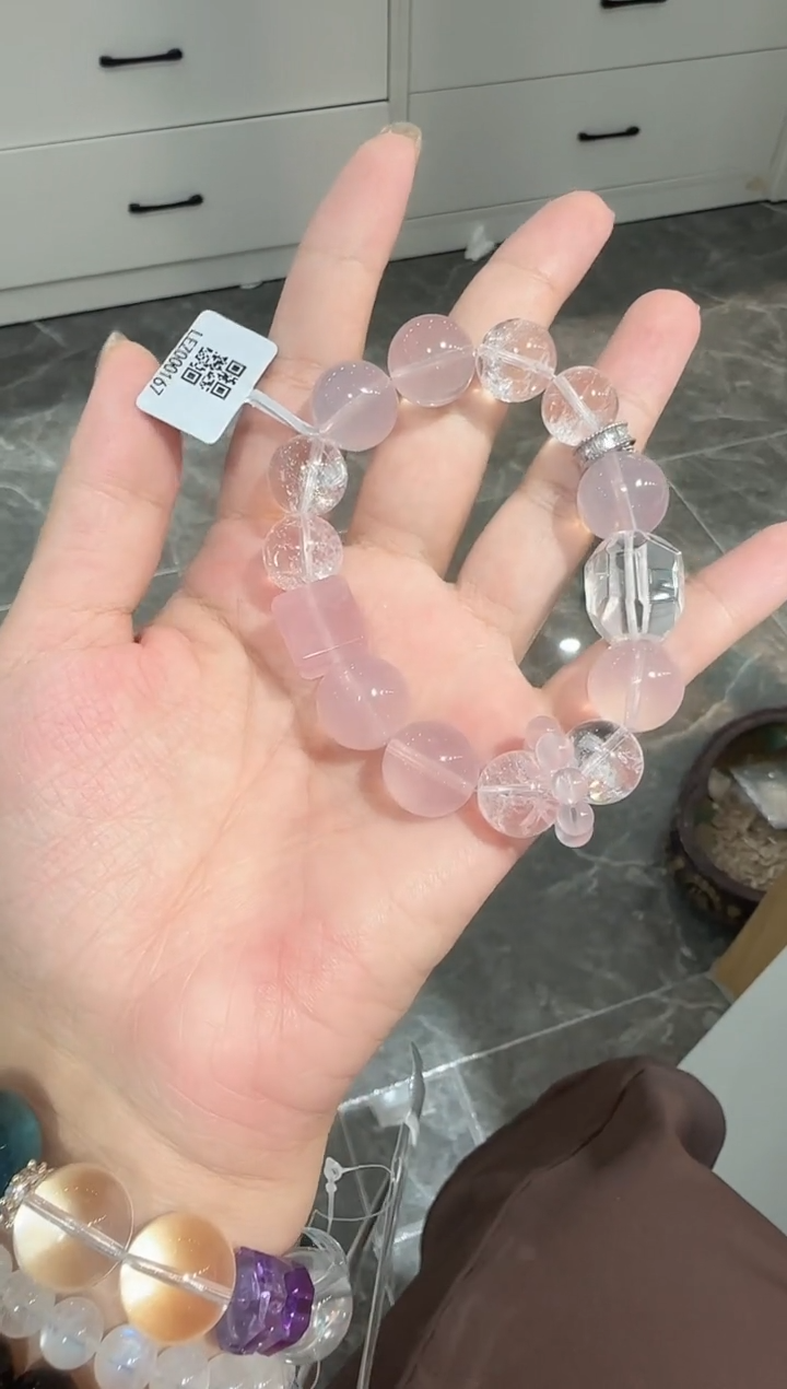 水晶手串未镶嵌手串