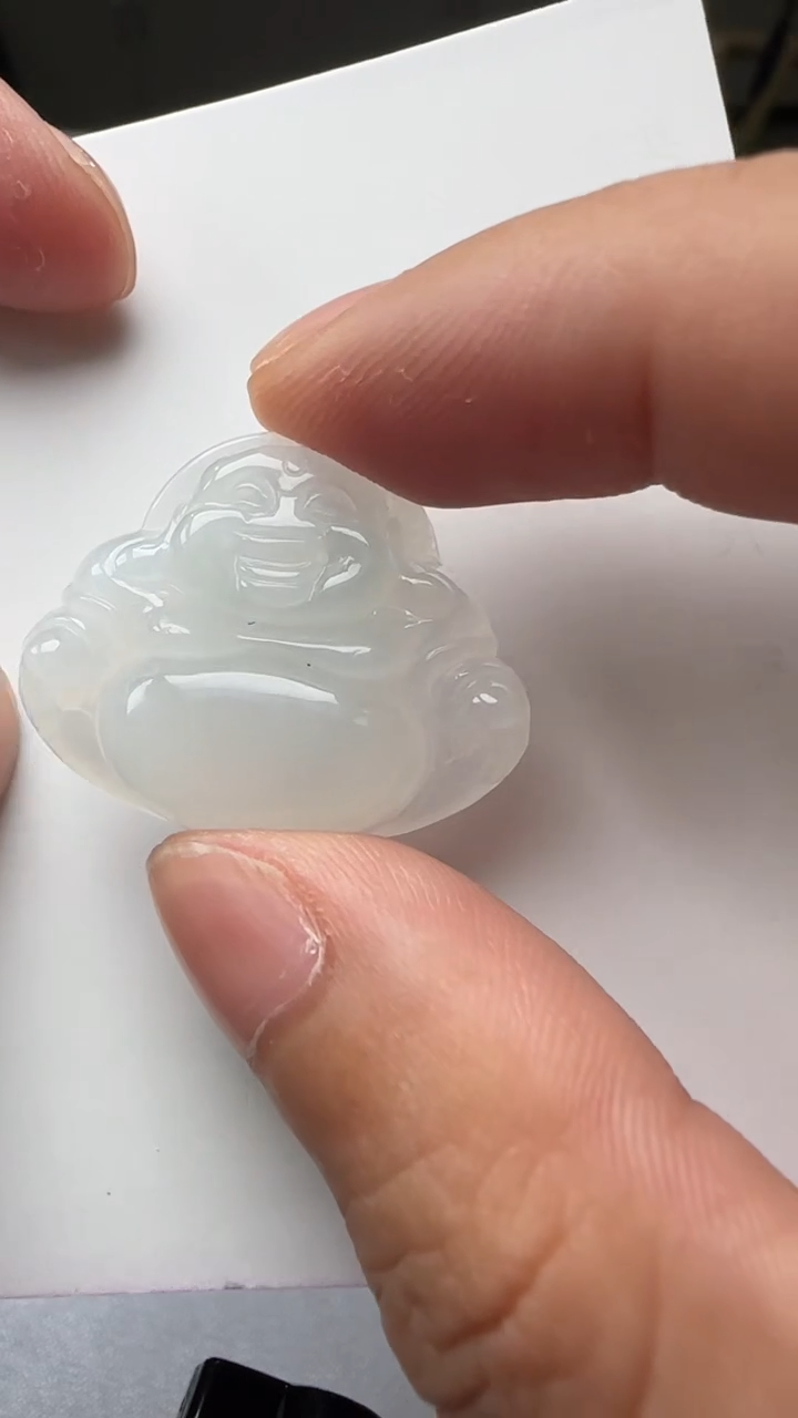 【闪购商品】翡翠颈饰未镶嵌佛公吊坠