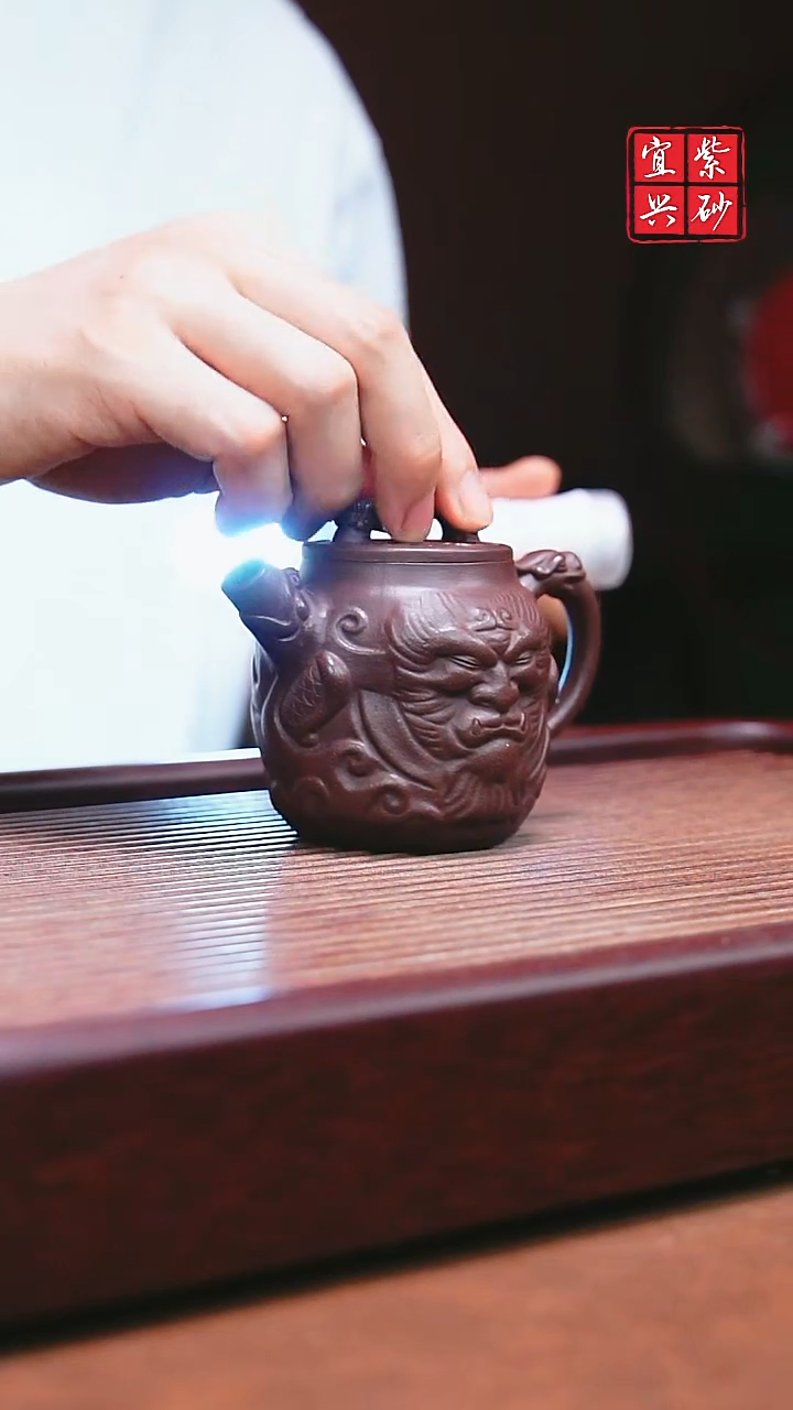 紫砂其他宜兴原矿紫砂  大圣柱础