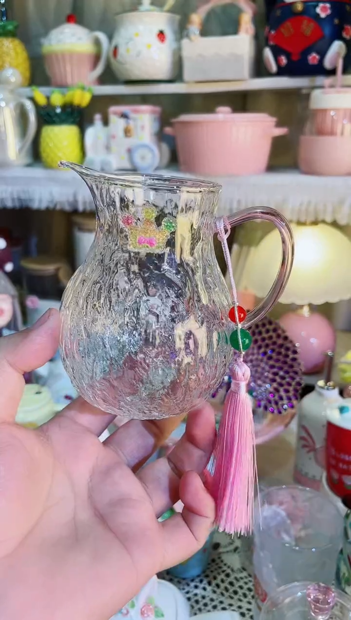 【闪购商品】瓷片高颜值又实用的公道杯