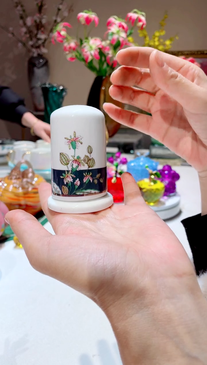 【闪购商品】琉璃手工艺品绿野仙踪  牙签盒  微瑕