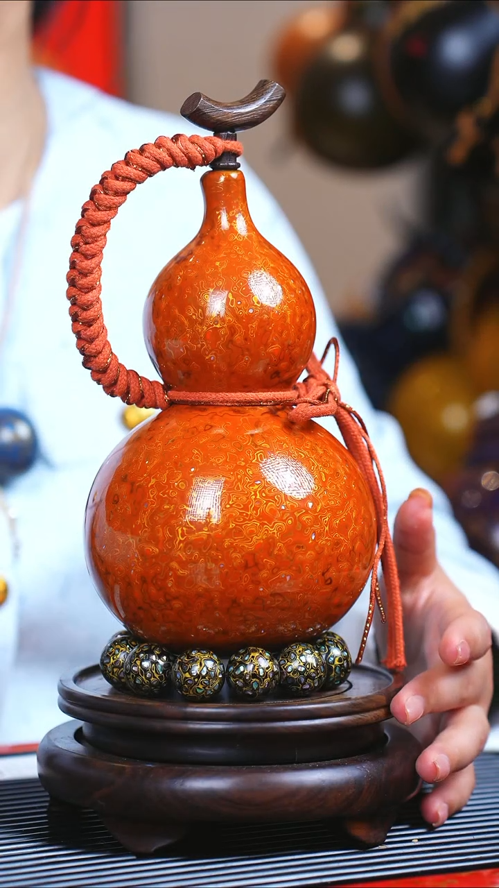 【闪购商品】JL129迎元宵臻选大漆酒葫芦