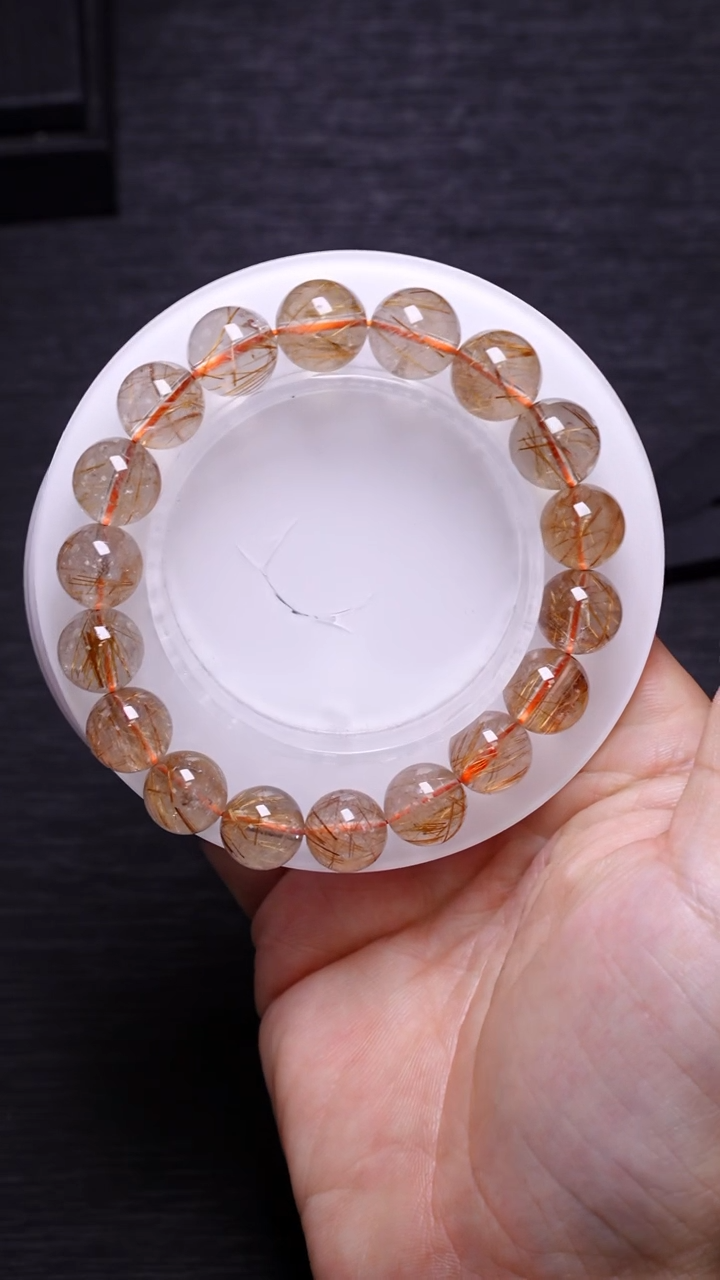 【闪购商品】水晶单圈未镶嵌Q002铜发晶单圈11mm