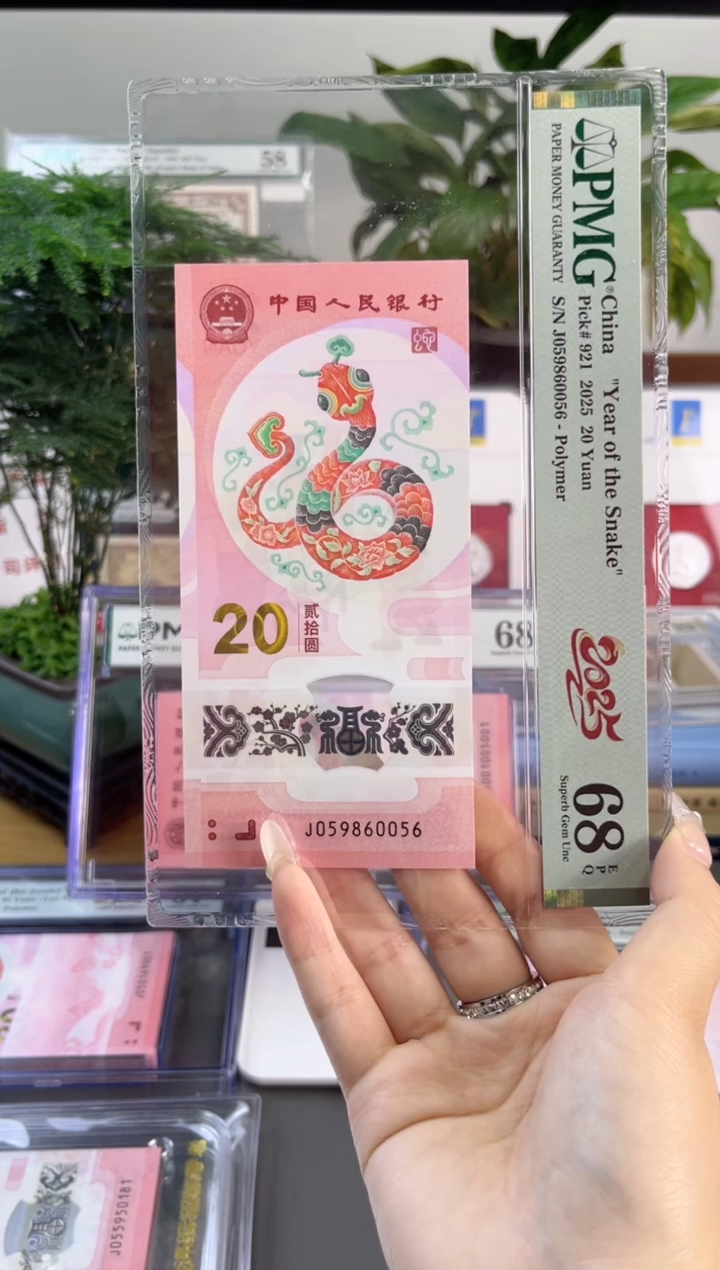 塑料蛇钞金马王 68分 J059860056