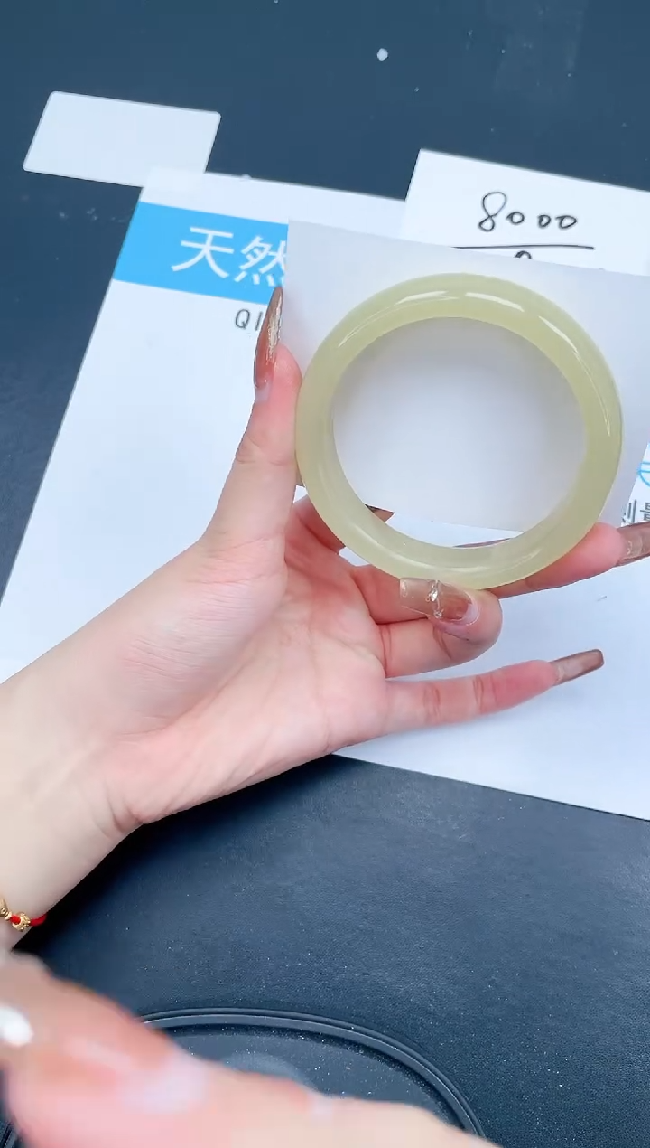 【闪购商品】石英质玉手镯未镶嵌61-61