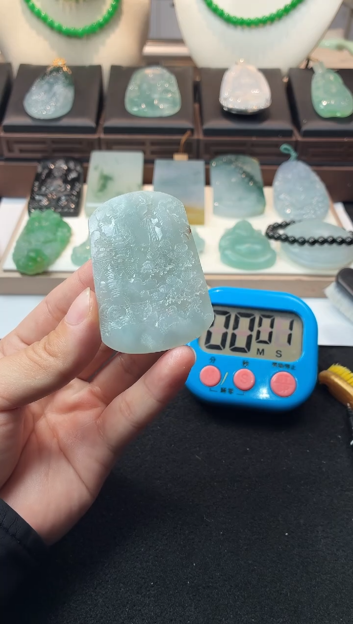 未镶嵌定制翡翠晚*~毛货不退不换