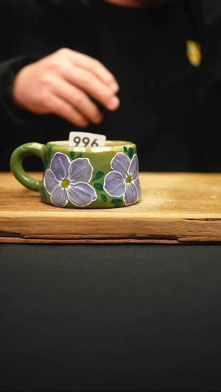 @@陶园瓷舍@@纯手工手绘@高温釉下彩