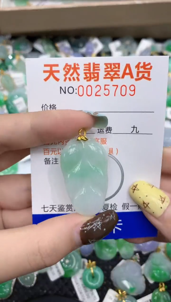 【闪购商品】翡翠颈饰18K金镶嵌11111111111