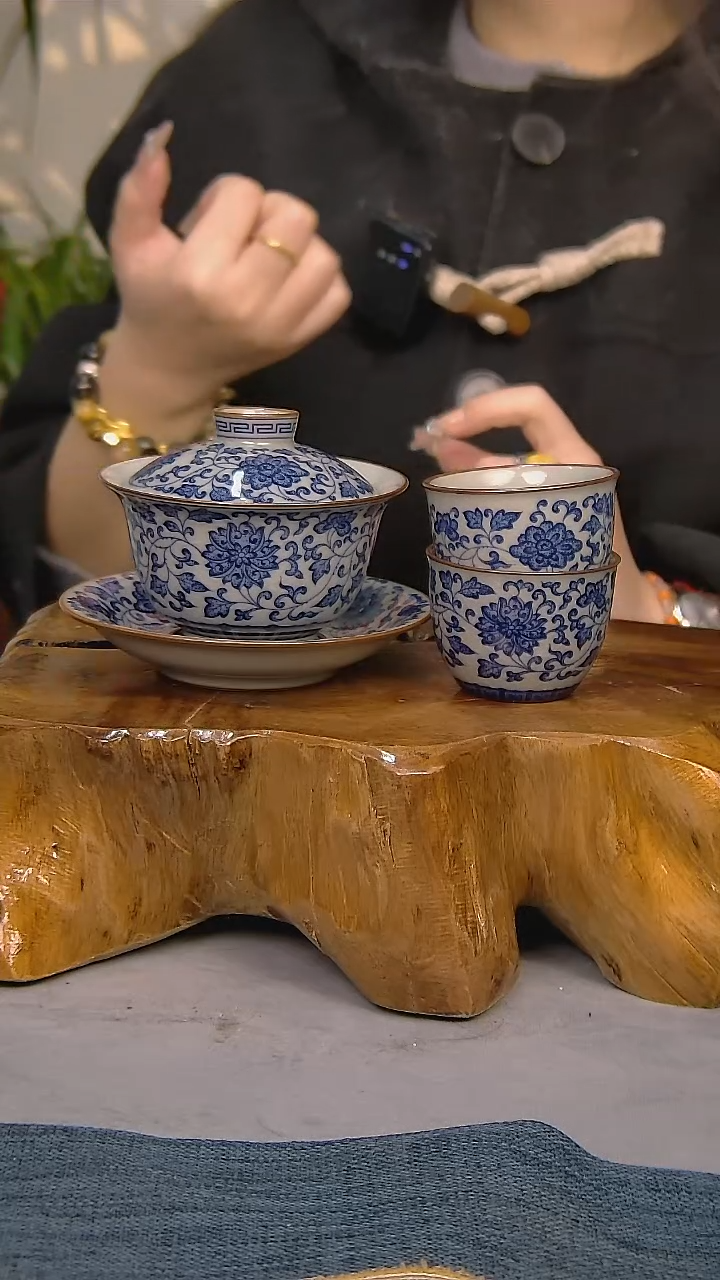 【闪购商品】3件套陶瓷茶具家用简装系列