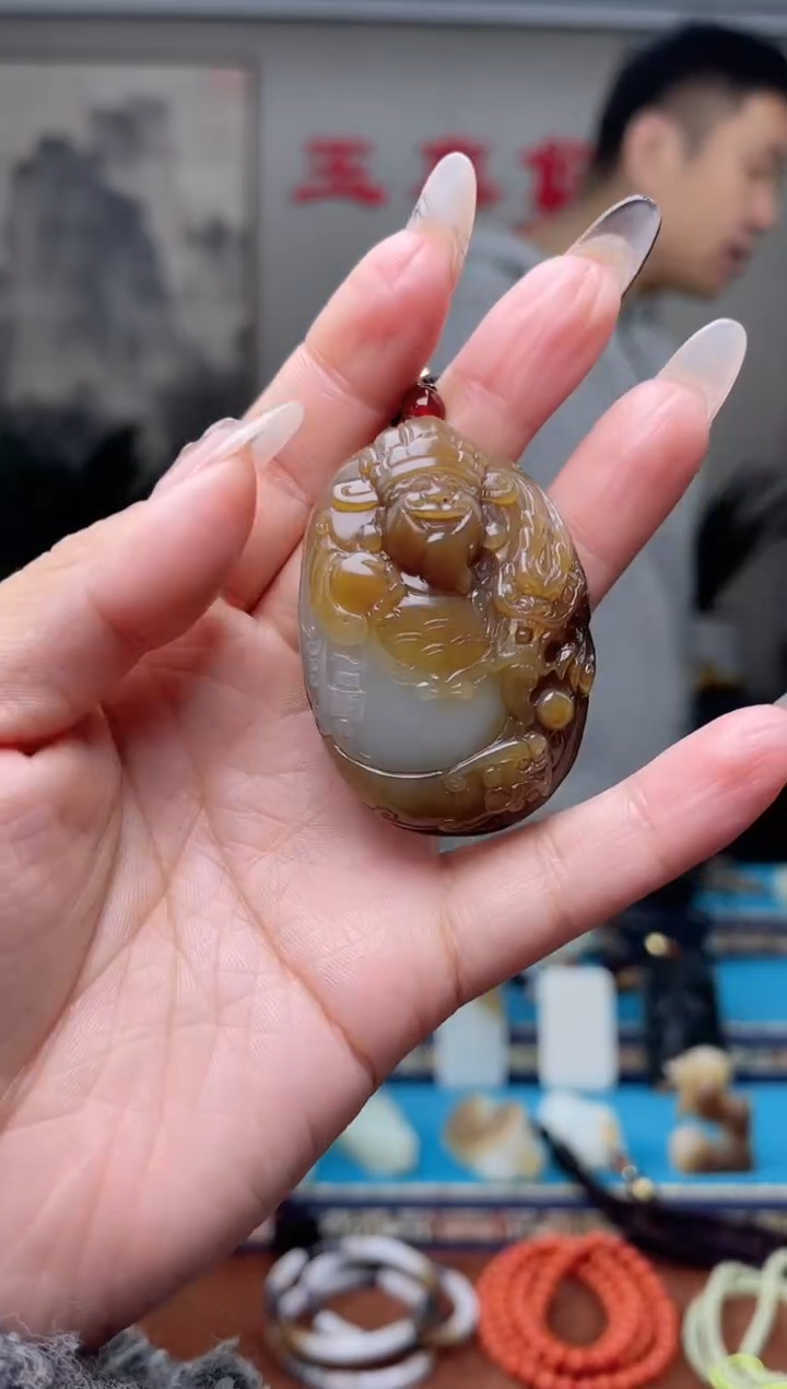 【闪购商品】和田玉挂件未镶嵌1