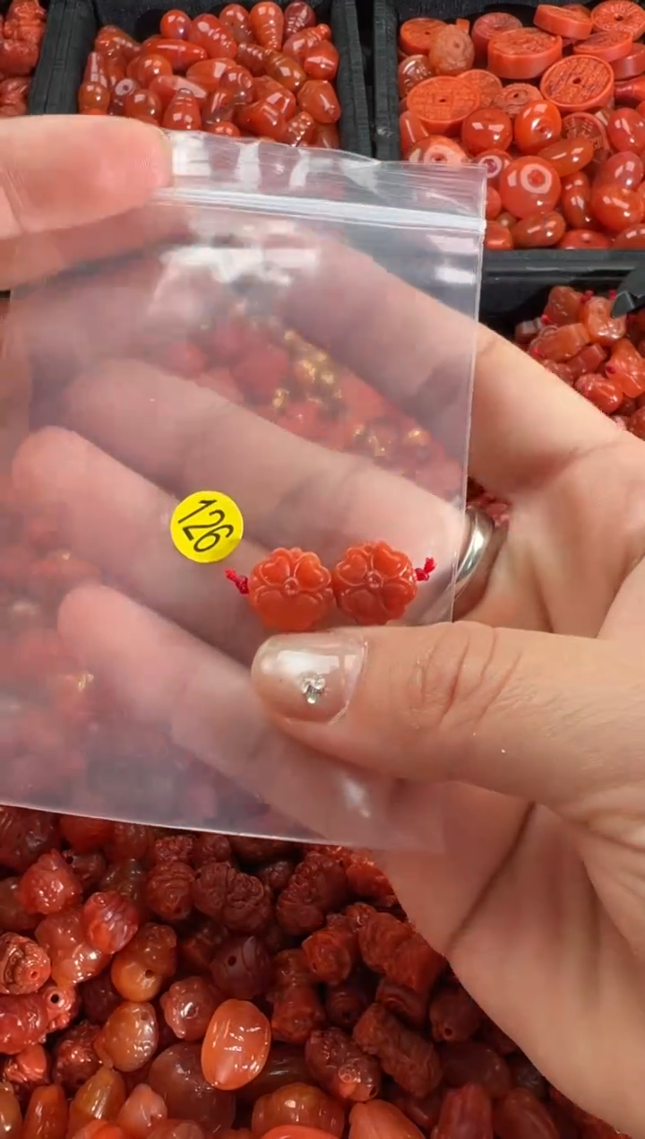 【闪购商品】南红玛瑙手链未镶嵌1