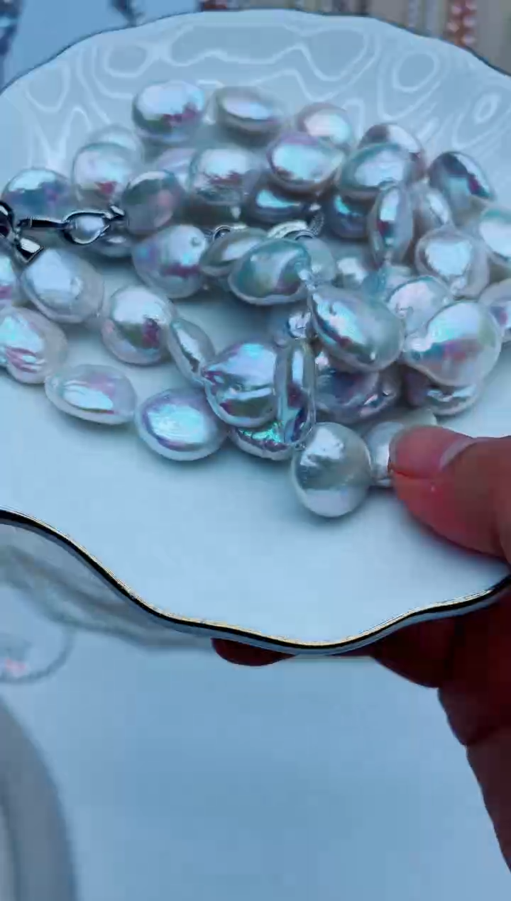 淡水珍珠未镶嵌项链项链多样性发其一