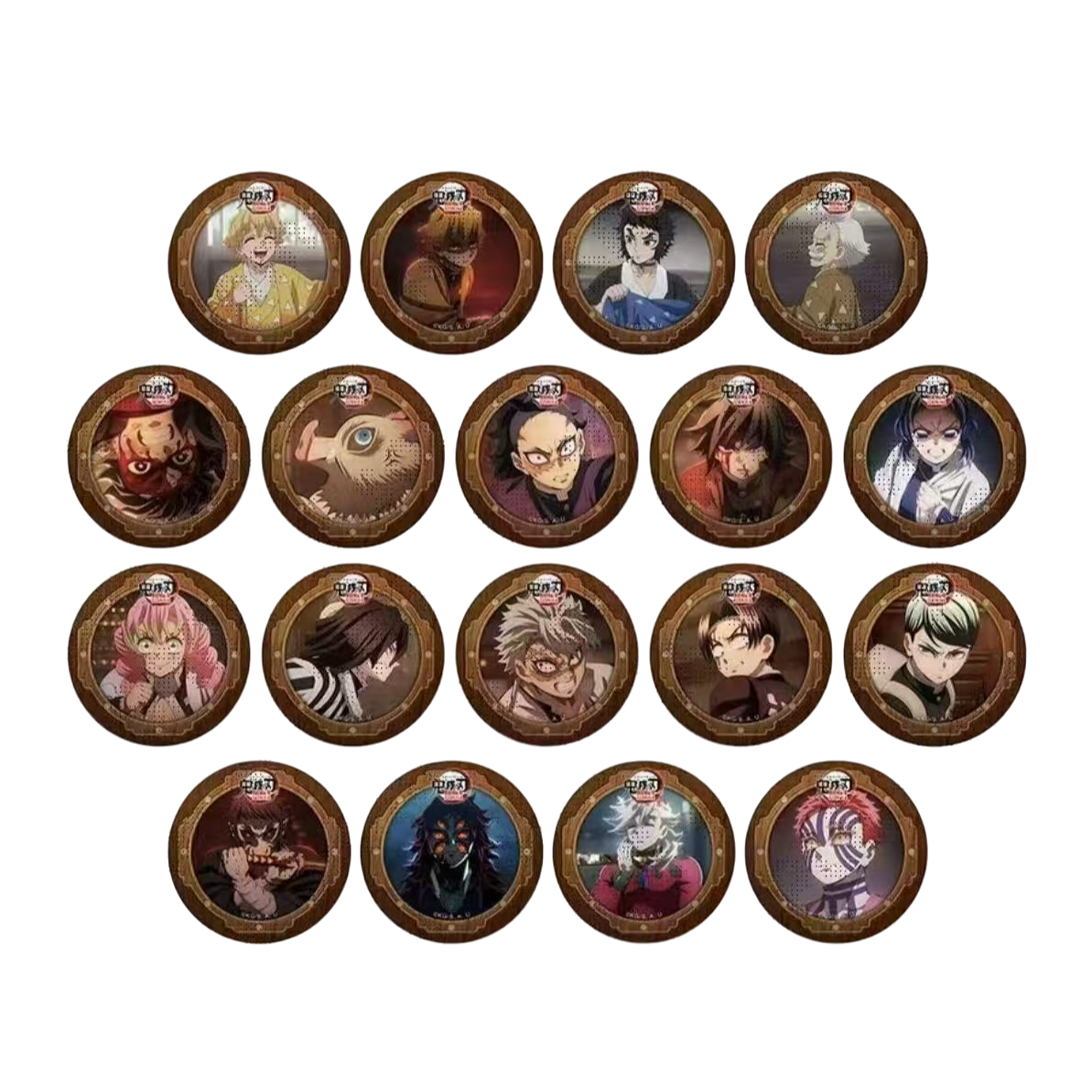 【日谷】鬼灭之刃无限城篇咖啡三期吧唧 徽章/相卡盲盒（代拆）