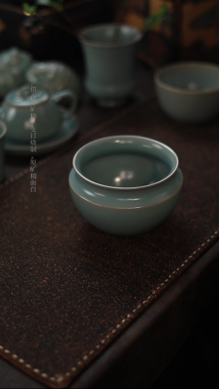 【闪购商品】杯0153一级品青绿仿古水盂