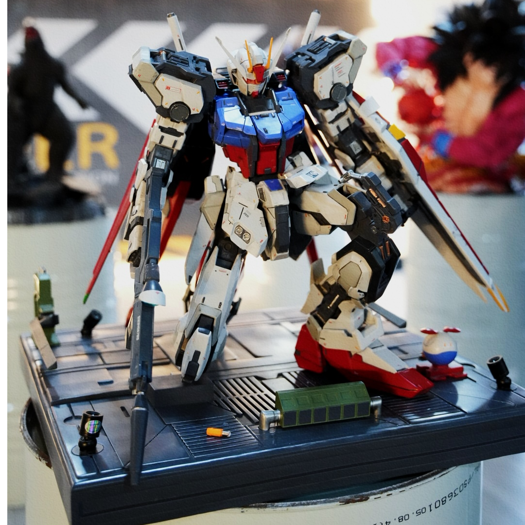 强袭自由高达 树脂手办