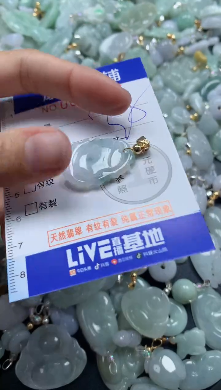 颈饰未镶嵌翡翠9047