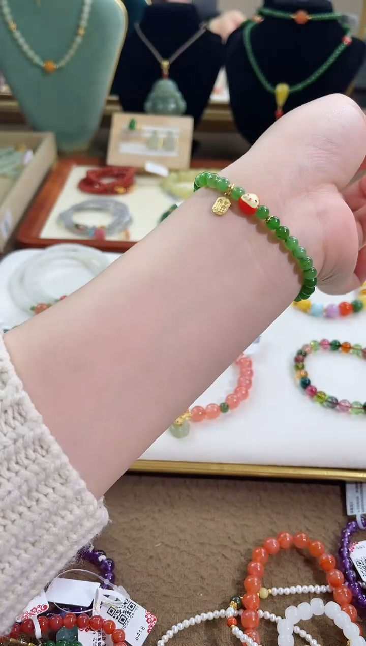 【闪购商品】和田玉手链未镶嵌cs