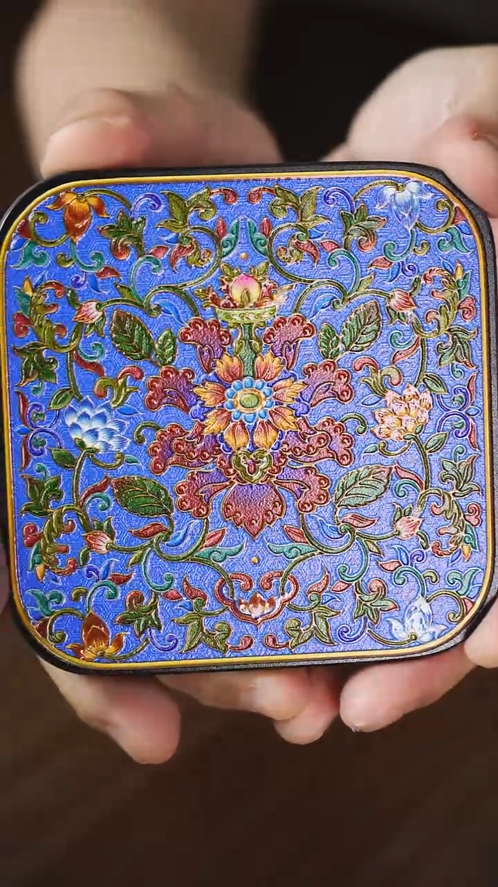 壹藏贰宝繁花杯垫一片