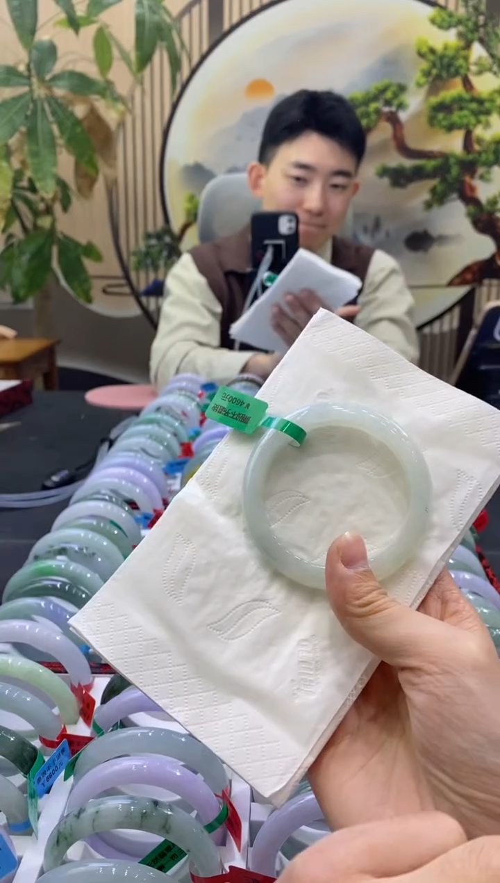 未镶嵌手镯翡翠2411