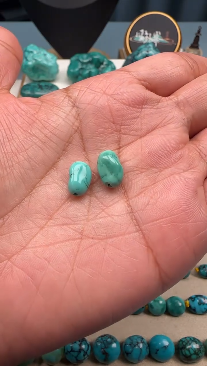 【闪购商品】绿松石珠宝奇石未镶嵌绿松石
