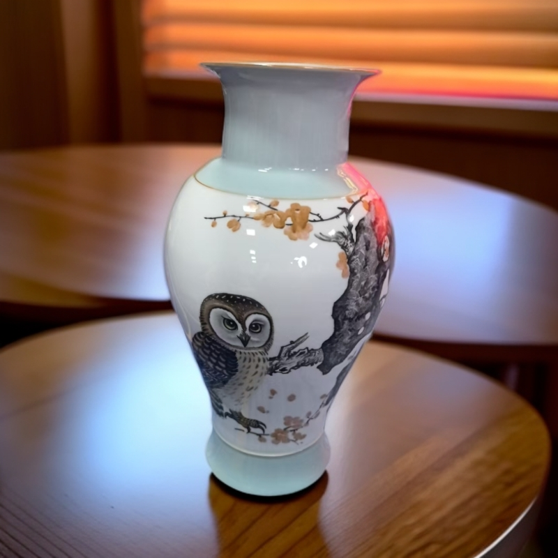 【景德镇】高温陶瓷，黄杨大师