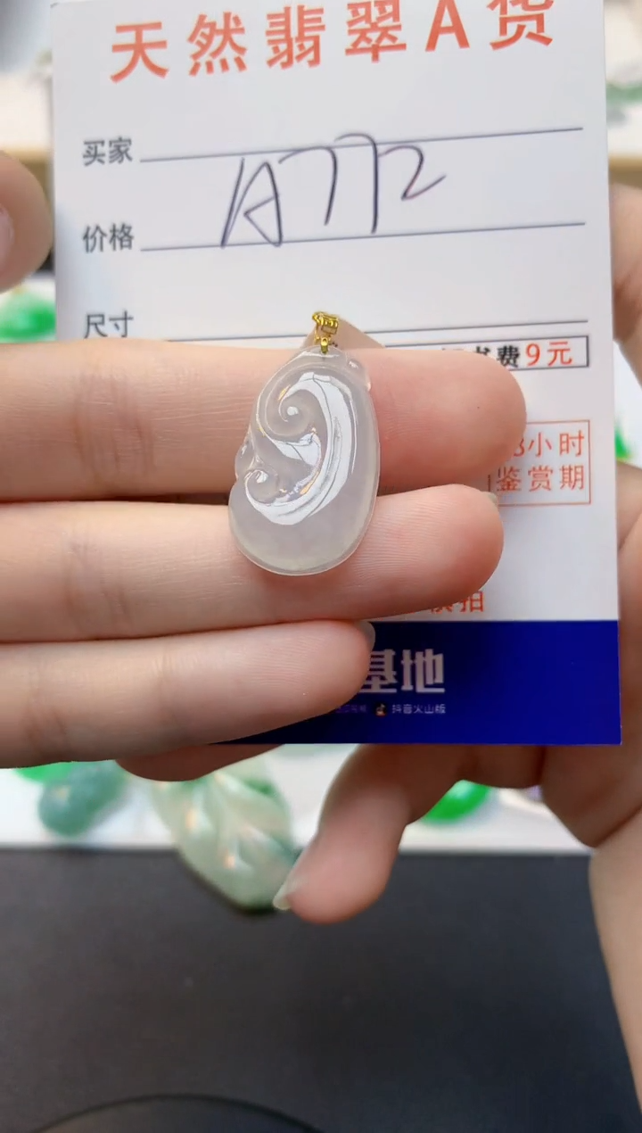 颈饰未镶嵌翡翠天然缅甸A货翡翠