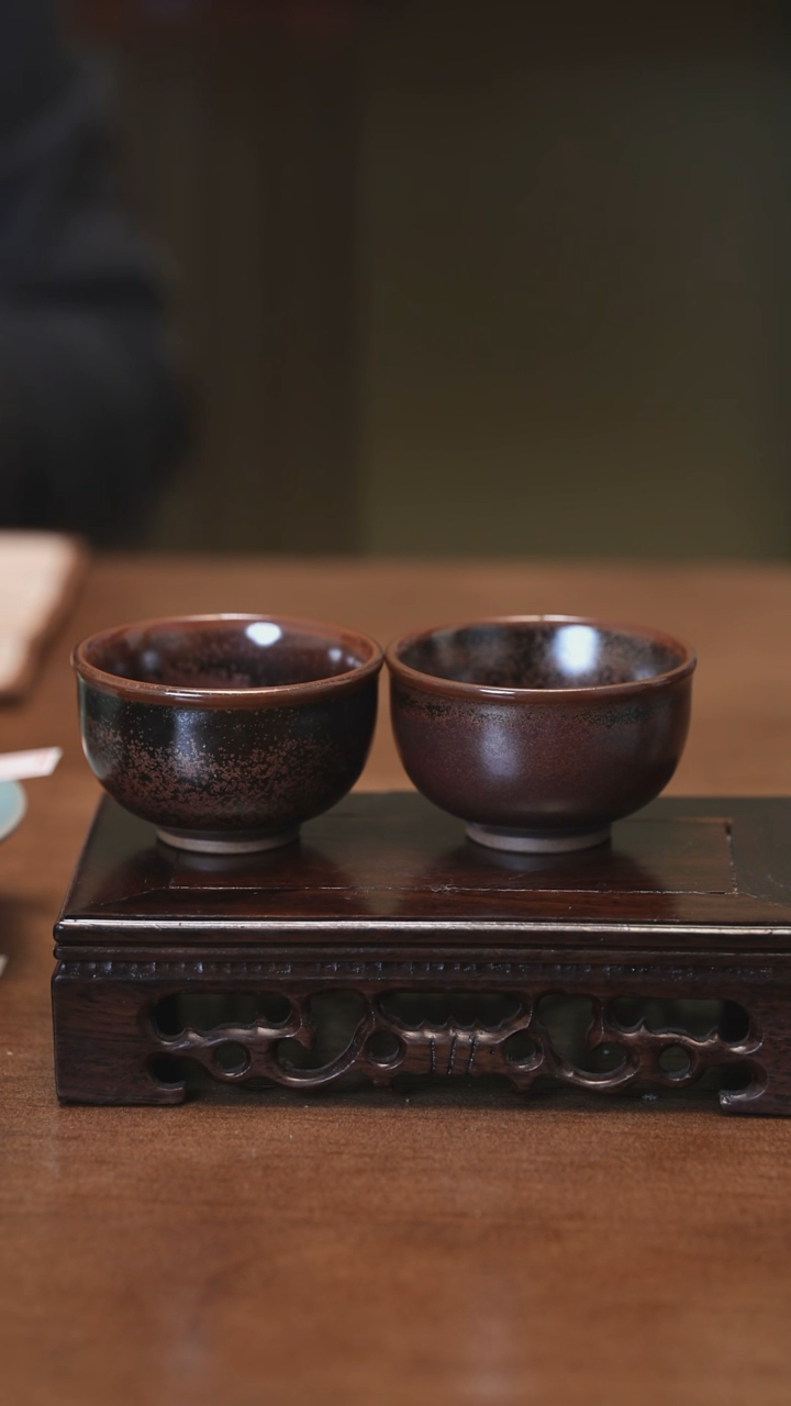 【闪购商品】Y宝丰宋官窑原产地钧瓷单杯（一对）